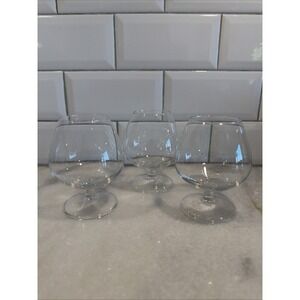 Remy‎ Martin Cognac Glass Footed Stem Snifter Set of 3 OLA003